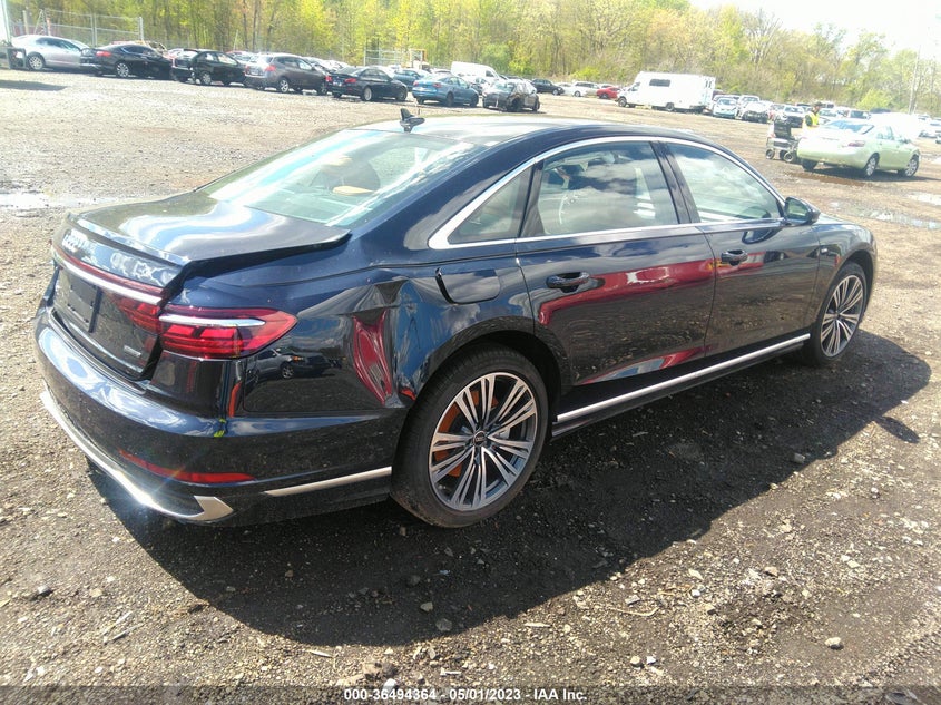 2023 Audi A8 L 55 Tfsi Quattro Tiptronic VIN: WAULDAF85PN005967 Lot: 36494364