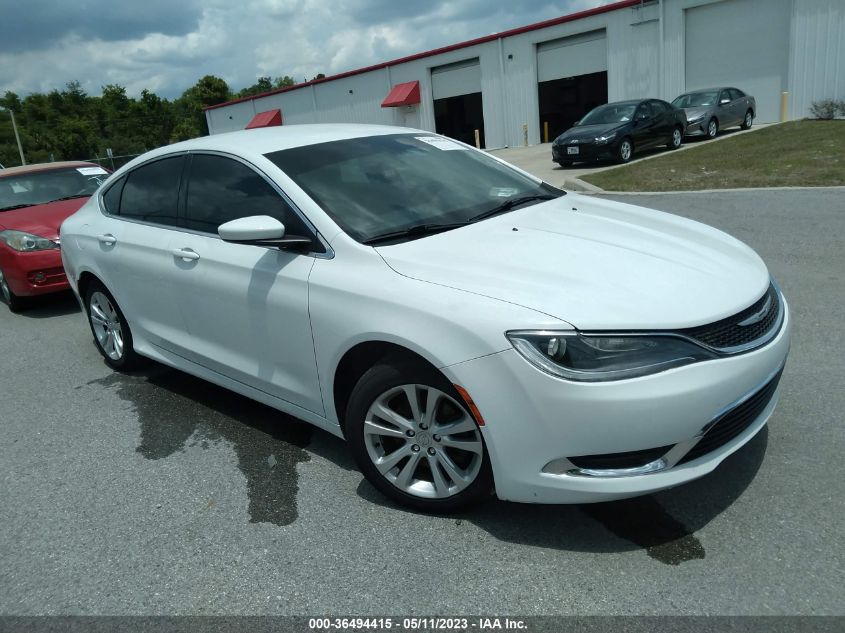 2015 Chrysler 200 Limited VIN: 1C3CCCAB2FN671613 Lot: 36494415