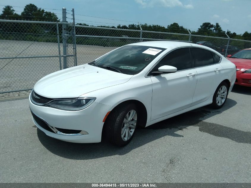 2015 Chrysler 200 Limited VIN: 1C3CCCAB2FN671613 Lot: 36494415