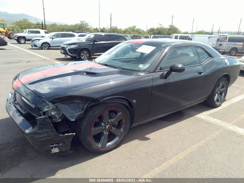 2C3CDYAG7EH133776 2014 Dodge Challenger Sxt