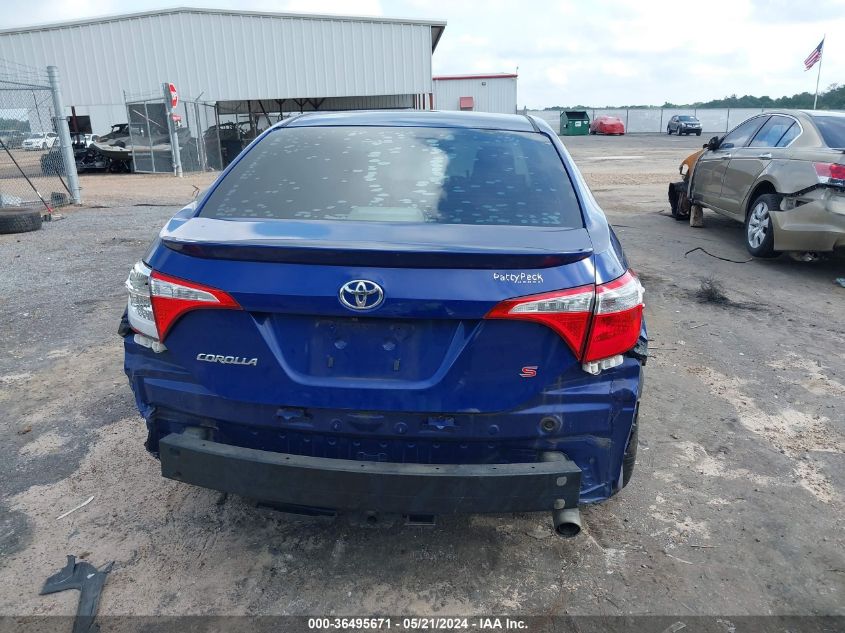 2014 Toyota Corolla S Plus VIN: 2T1BURHE6EC051548 Lot: 36495671