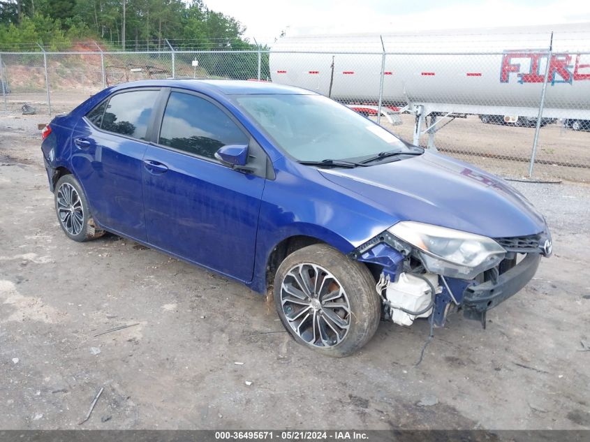 2014 Toyota Corolla S Plus VIN: 2T1BURHE6EC051548 Lot: 36495671