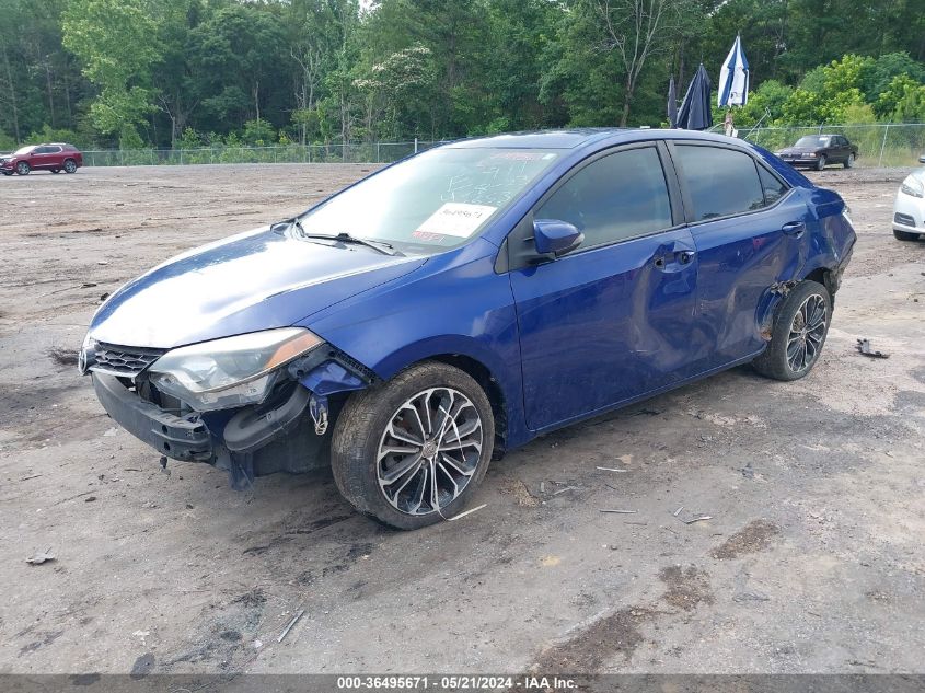 2014 Toyota Corolla S Plus VIN: 2T1BURHE6EC051548 Lot: 36495671