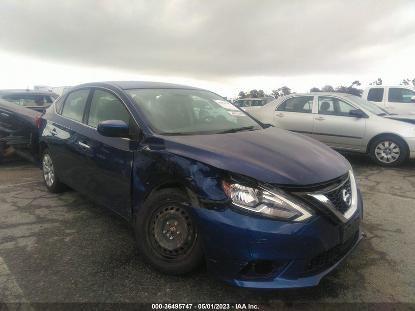 2017 Nissan Sentra Sv VIN: 3N1AB7AP2HY362077 Lot: 36495747