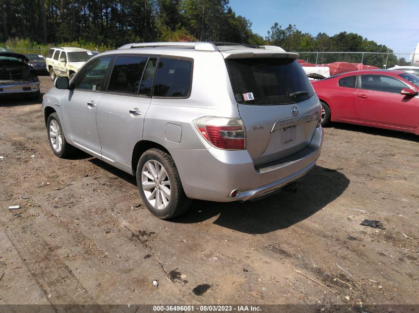 JTEEW41A882006532 2008 Toyota Highlander Hybrid