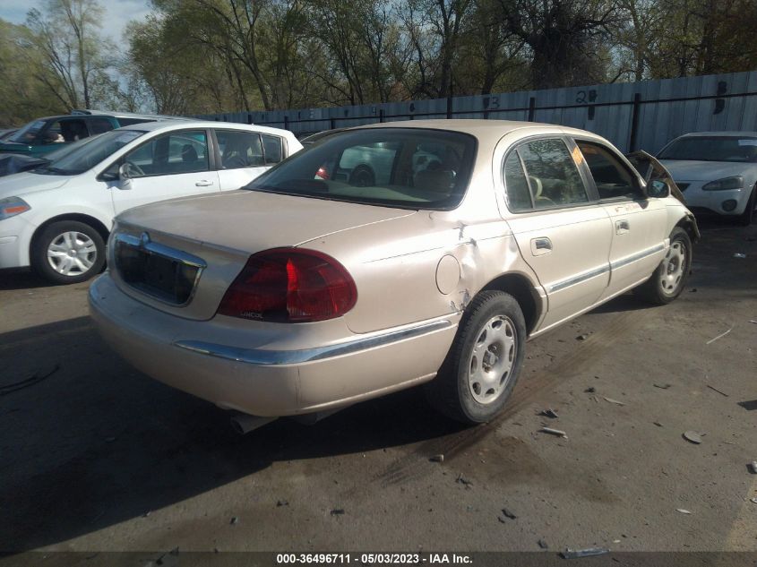 1LNFM97V5WY741058 1998 Lincoln Continental