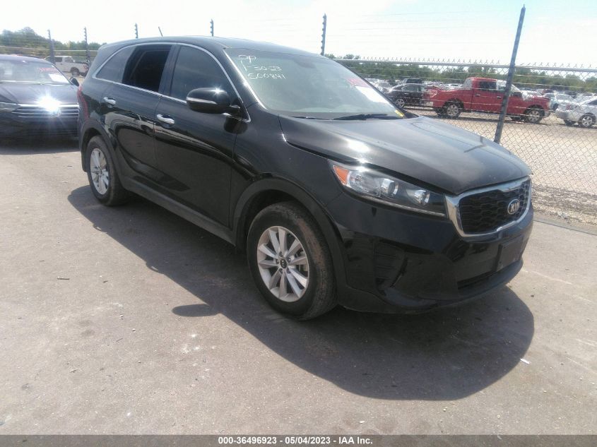 2019 Kia Sorento 2.4L Lx VIN: 5XYPG4A33KG500841 Lot: 36496923