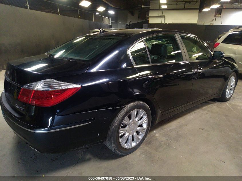 2009 Hyundai Genesis 3.8 VIN: KMHGC46E49U017336 Lot: 36497058