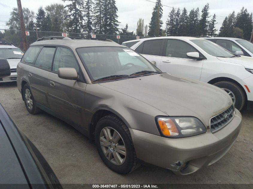 2004 Subaru Outback H6-3.0 W/35Th Anniversary Edition VIN: 4S3BH815147632352 Lot: 36497407