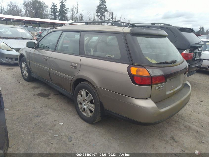 2004 Subaru Outback H6-3.0 W/35Th Anniversary Edition VIN: 4S3BH815147632352 Lot: 36497407