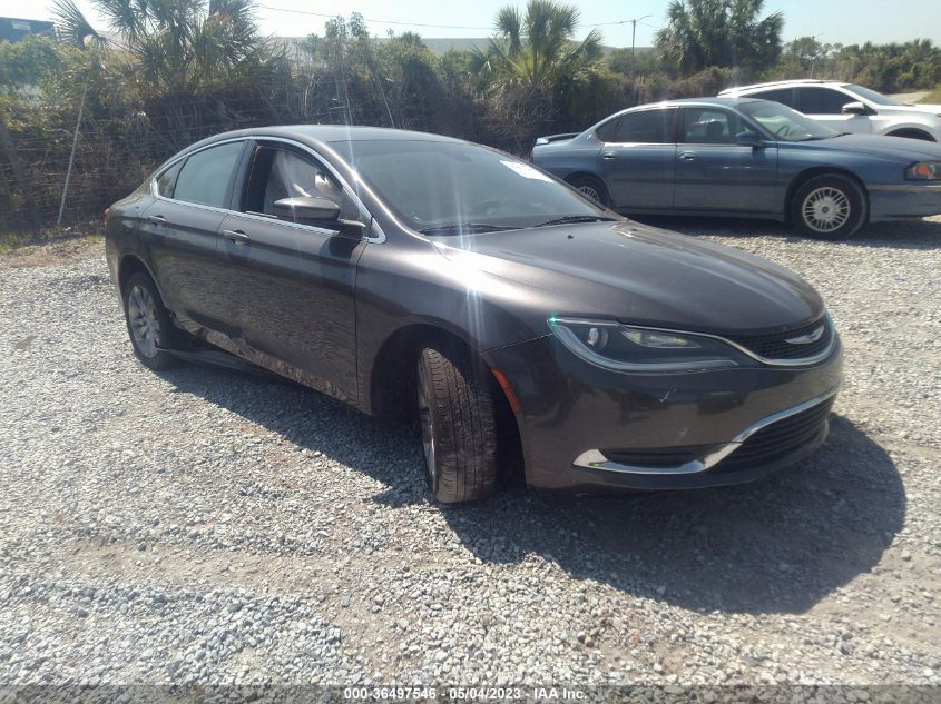 2015 Chrysler 200 Limited VIN: 1C3CCCAB6FN653695 Lot: 36497546