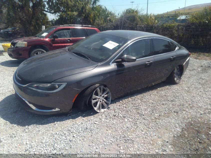 2015 Chrysler 200 Limited VIN: 1C3CCCAB6FN653695 Lot: 36497546