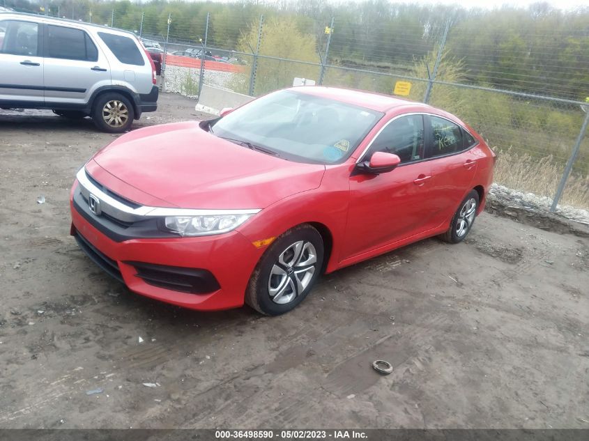 2018 Honda Civic Lx VIN: 2HGFC2F53JH556950 Lot: 36498590