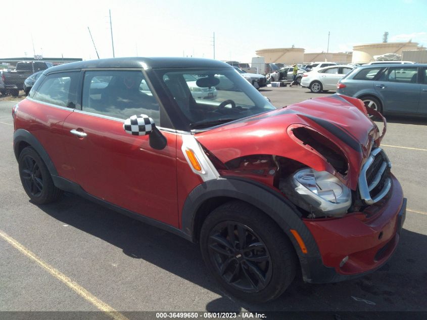 2014 Mini Paceman Cooper VIN: WMWSS1C53EWN94441 Lot: 36499650