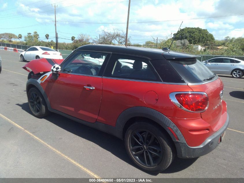 2014 Mini Paceman Cooper VIN: WMWSS1C53EWN94441 Lot: 36499650