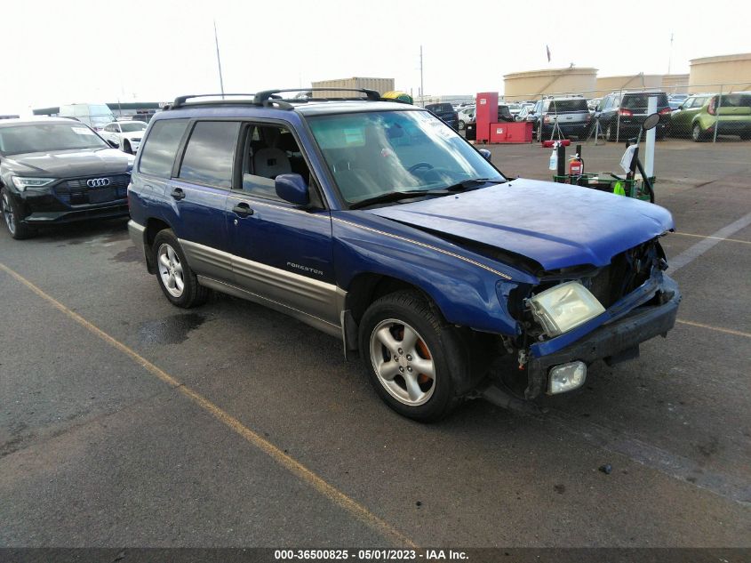 2002 Subaru Forester S VIN: JF1SF65542H738456 Lot: 36500825