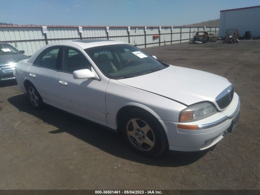 2000 Lincoln Ls V6 Auto/V6 Manual VIN: 1LNHM86S3YY766750 Lot: 36501461