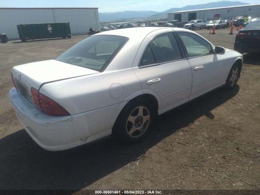 2000 Lincoln Ls V6 Auto/V6 Manual VIN: 1LNHM86S3YY766750 Lot: 36501461