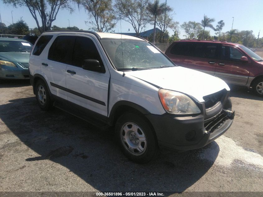 2006 Honda Cr-V Lx VIN: SHSRD68596U403766 Lot: 36501896