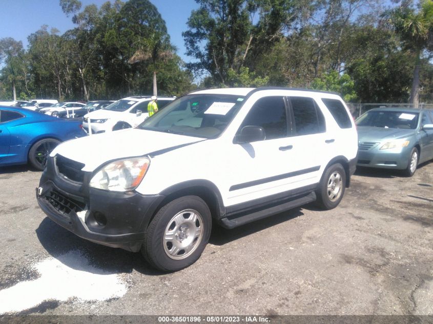 2006 Honda Cr-V Lx VIN: SHSRD68596U403766 Lot: 36501896