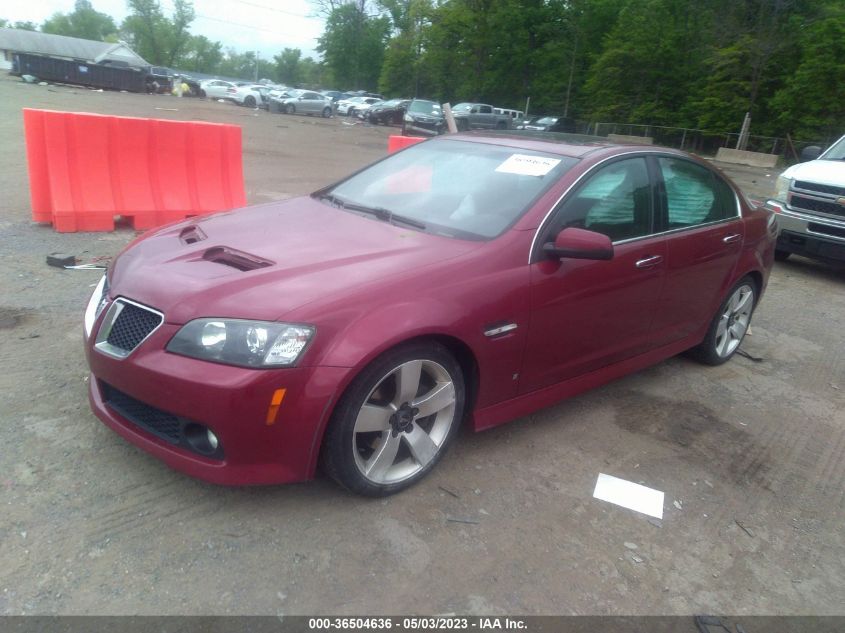 2009 Pontiac G8 Gt VIN: 6G2EC57Y79L306086 Lot: 36504636