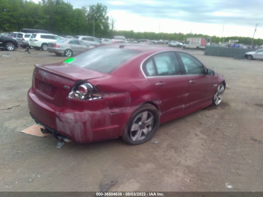 2009 Pontiac G8 Gt VIN: 6G2EC57Y79L306086 Lot: 36504636