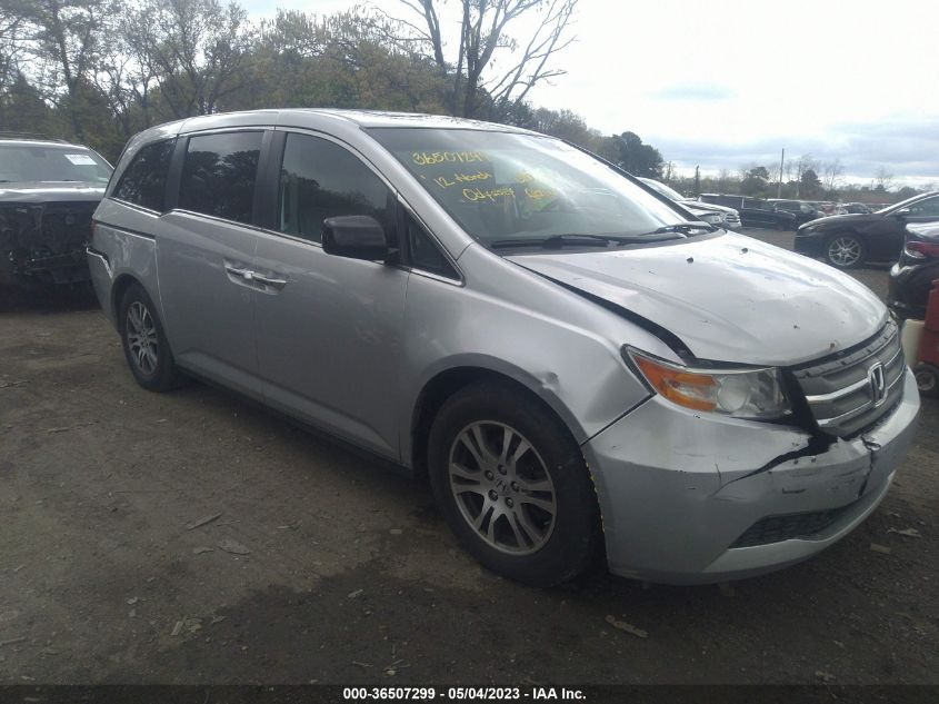 2012 Honda Odyssey Ex-L VIN: 5FNRL5H63CB031110 Lot: 36507299