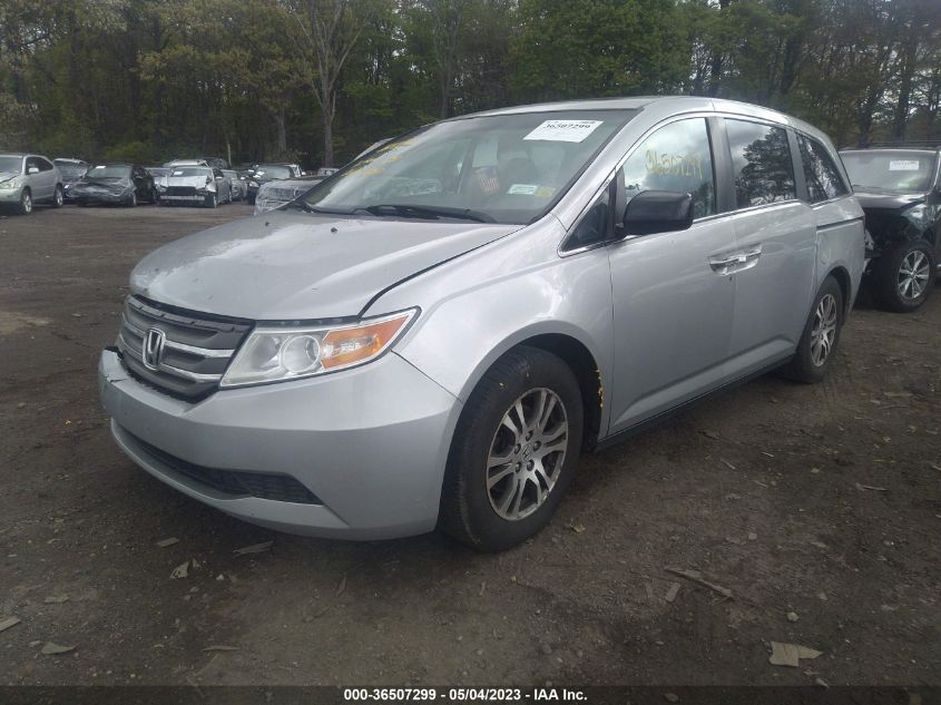 2012 Honda Odyssey Ex-L VIN: 5FNRL5H63CB031110 Lot: 36507299