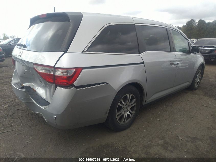 5FNRL5H63CB031110 2012 Honda Odyssey Ex-L