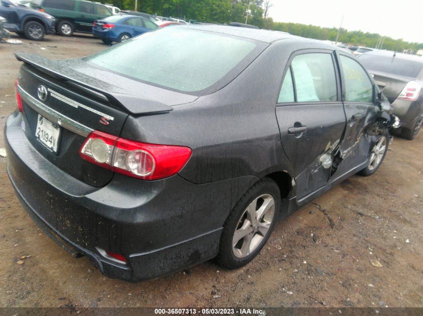 2013 Toyota Corolla S VIN: 2T1BU4EE5DC075636 Lot: 36507313