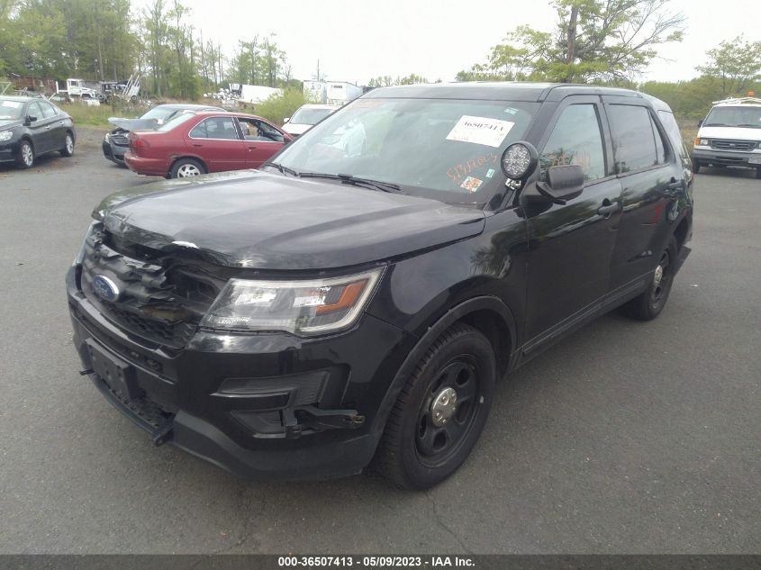 2018 Ford Police Interceptor Utility VIN: 1FM5K8ARXJGB59186 Lot: 36507413