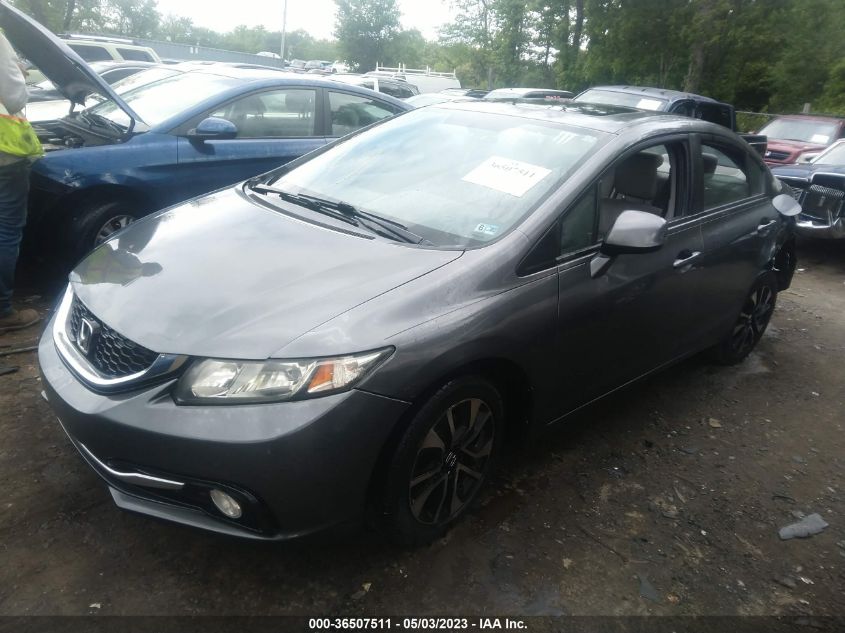 2013 Honda Civic Ex-L VIN: 19XFB2F90DE234271 Lot: 36507511