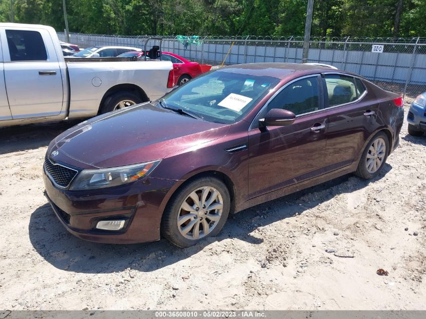 5XXGM4A75FG460834 2015 Kia Optima Lx