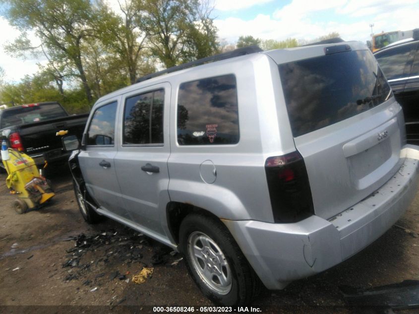 1J8FT28W98D595160 2008 Jeep Patriot Sport