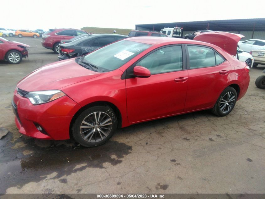 5YFBURHE5GP422895 2016 Toyota Corolla Le Plus