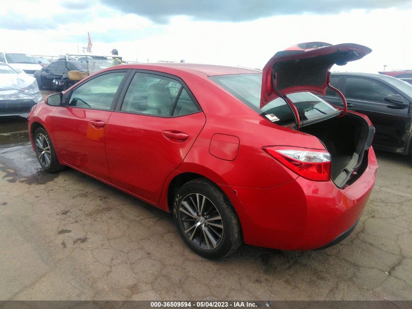 5YFBURHE5GP422895 2016 Toyota Corolla Le Plus