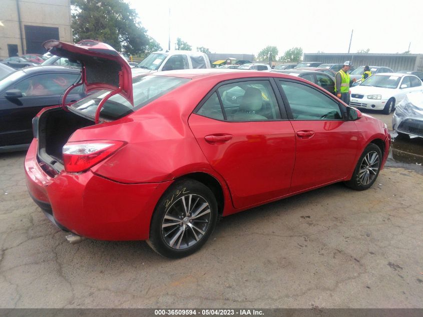 5YFBURHE5GP422895 2016 Toyota Corolla Le Plus