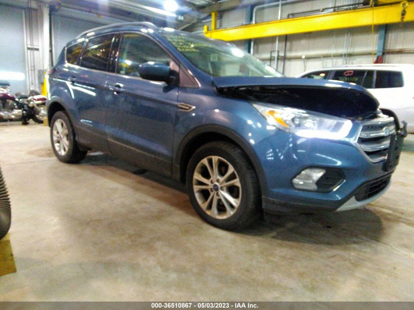 2018 Ford Escape Sel VIN: 1FMCU0HD7JUA19191 Lot: 36510867