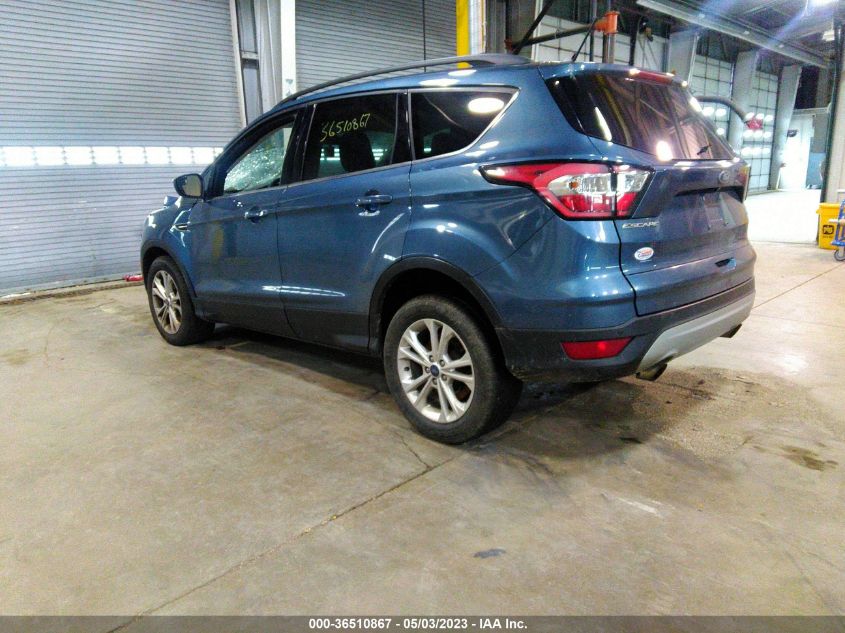 2018 Ford Escape Sel VIN: 1FMCU0HD7JUA19191 Lot: 36510867