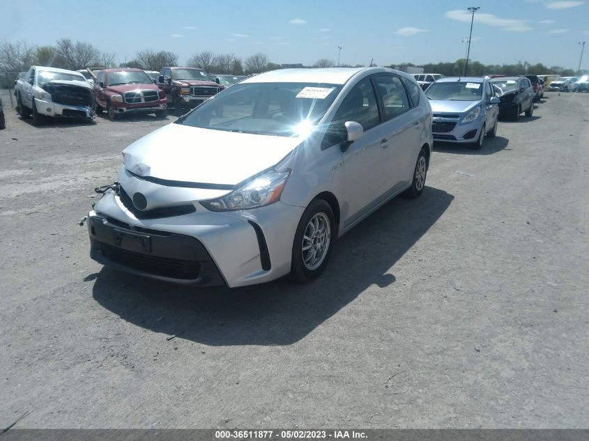 2015 Toyota Prius V Two VIN: JTDZN3EU3FJ037102 Lot: 36511877