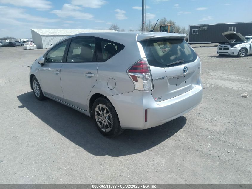 2015 Toyota Prius V Two VIN: JTDZN3EU3FJ037102 Lot: 36511877