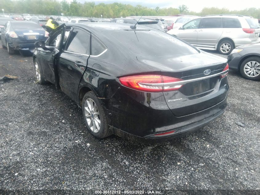 2017 Ford Fusion Se VIN: 3FA6P0H78HR217823 Lot: 36512012