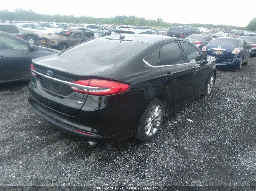 2017 Ford Fusion Se VIN: 3FA6P0H78HR217823 Lot: 36512012