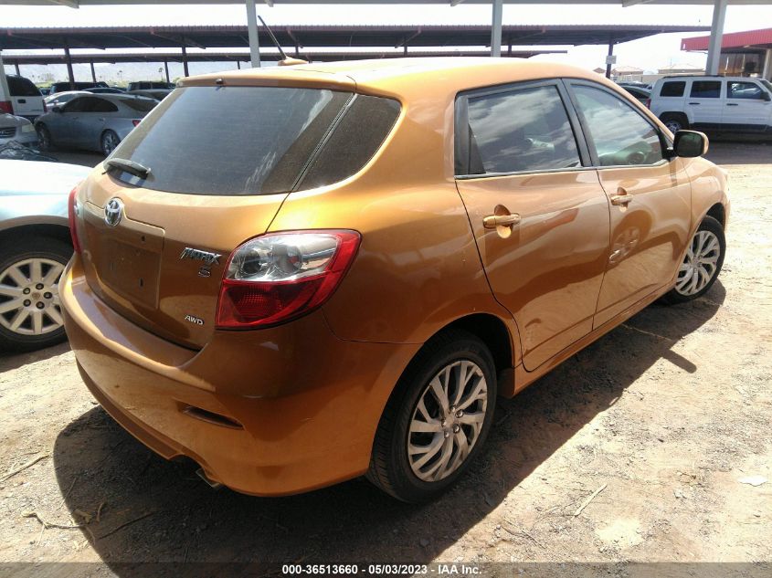 2T1LE40E69C005921 2009 Toyota Matrix S