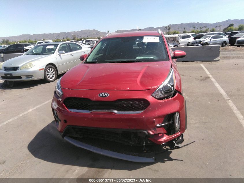 2021 Kia Niro Lx VIN: KNDCB3LC3M5470174 Lot: 36513711