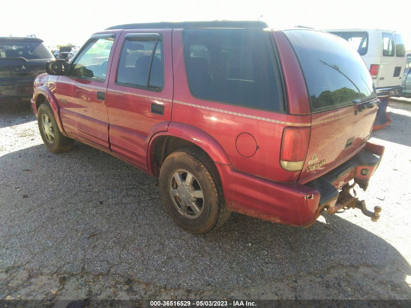 2000 Oldsmobile Bravada VIN: 1GHDT13W3Y2386664 Lot: 36516529