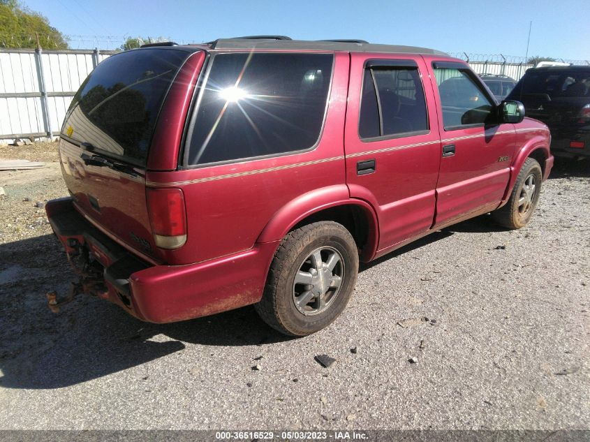 2000 Oldsmobile Bravada VIN: 1GHDT13W3Y2386664 Lot: 36516529