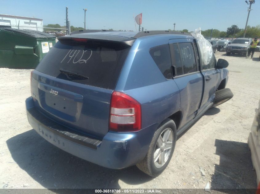 1J8FF47W27D260874 2007 Jeep Compass Sport