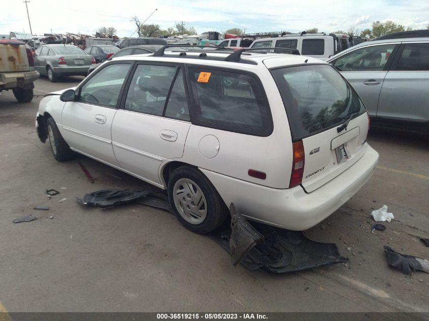 1997 Ford Escort Lx VIN: 3FALP15P7VR148874 Lot: 36519215