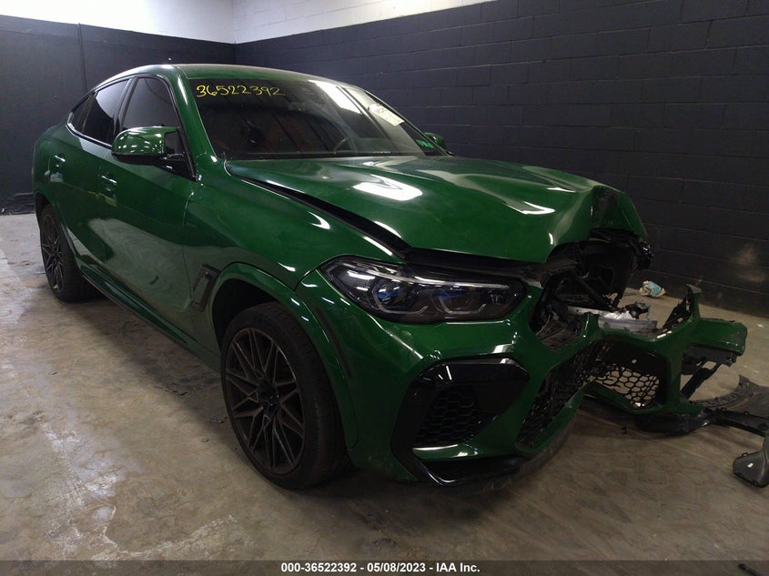 2022 BMW X6 M VIN: 5YMCY0C04N9J28799